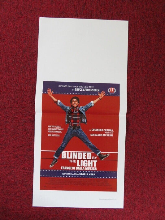 BLINDED BY THE LIGHT ITALIAN LOCANDINA (27.5"x13") POSTER V KALRA '19 Rendezvous Cinema Movie posters