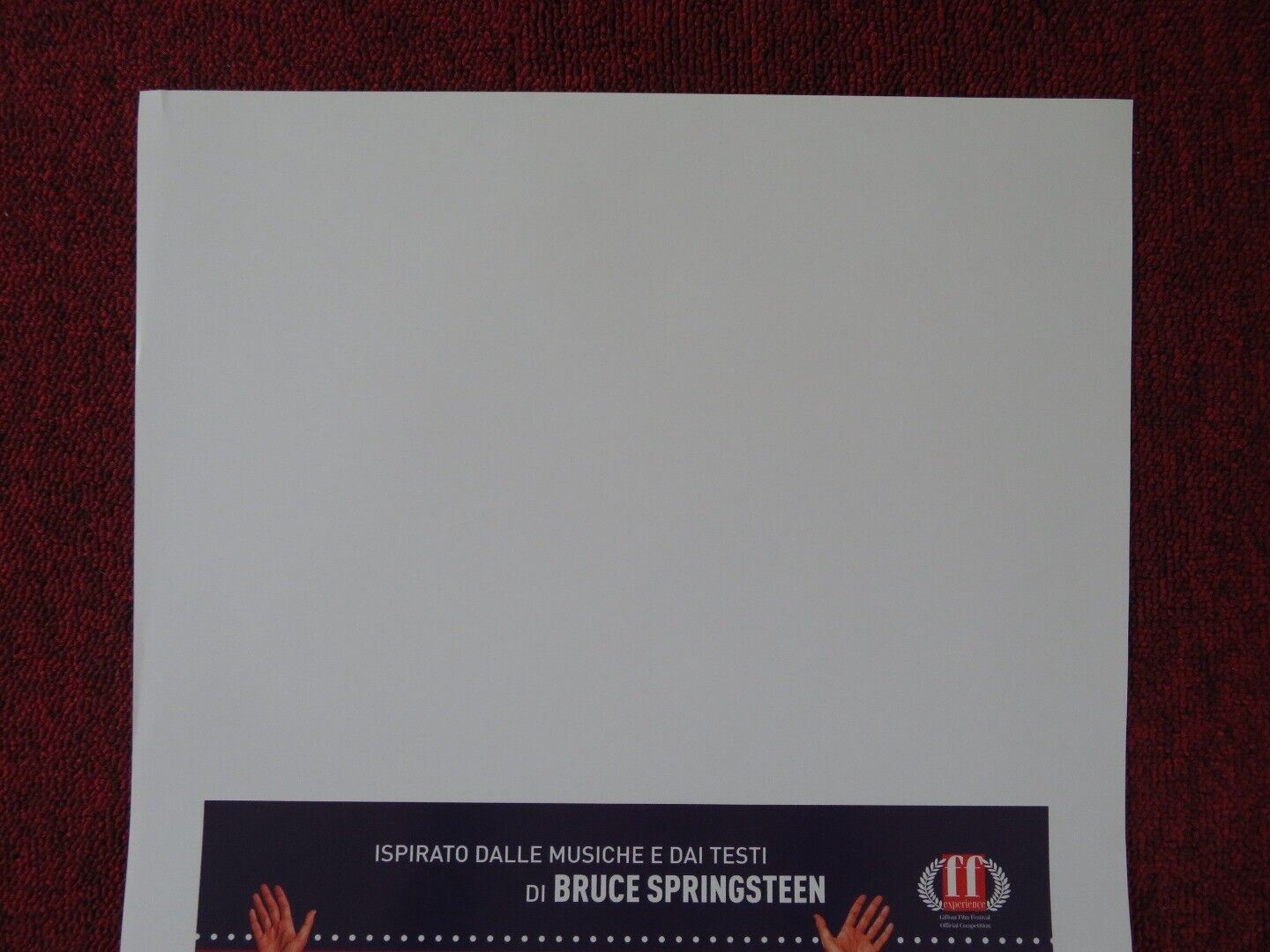 BLINDED BY THE LIGHT ITALIAN LOCANDINA (27.5"x13") POSTER V KALRA '19 Rendezvous Cinema Movie posters