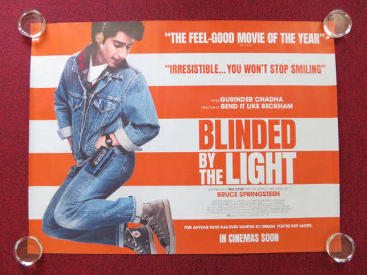 BLINDED BY THE LIGHT UK QUAD (30"x 40") ROLLED POSTER VIVEIK KALRA 2019 Rendezvous Cinema Movie posters