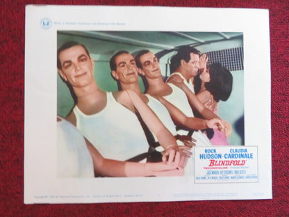 BLINDFOLD US LOBBY CARD FULL SET ROCK HUDSON CLAUDIA CARDINALE 1966 Rendezvous Cinema Movie posters