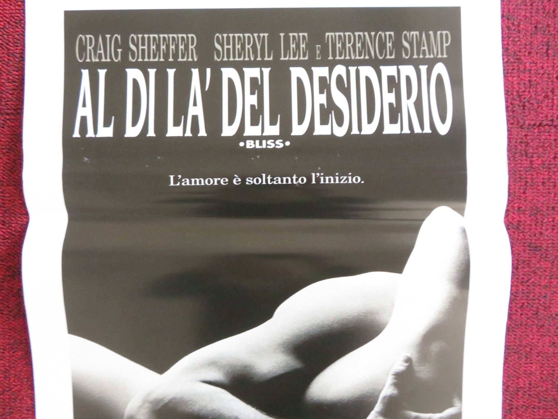 BLISS ITALIAN LOCANDINA POSTER CRAIG SHEFFER SHERYL LEE TERENCE STAMP 1997 Rendezvous Cinema Movie posters