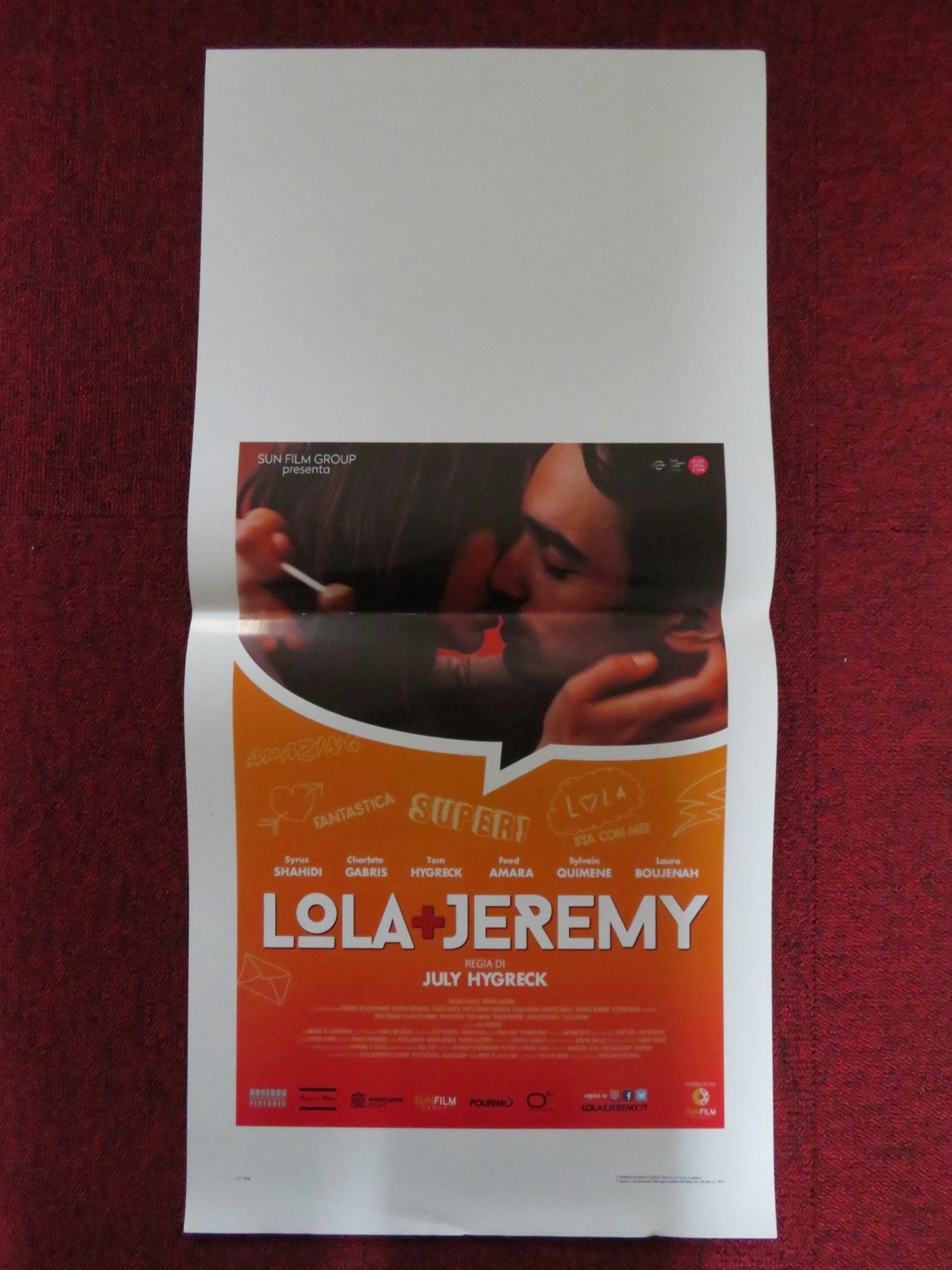 BLOCKBUSTER ITALIAN LOCANDINA POSTER SYRUS SHAHIDI CHARLOTTE GABRIS 2018 Rendezvous Cinema Movie posters