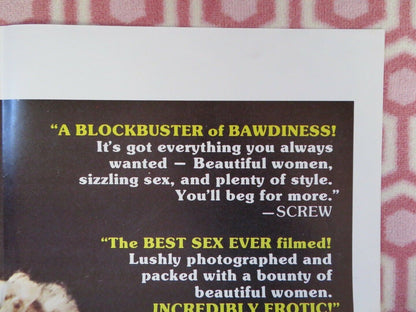 BLONDE IN BLACK SILK ADULT FOLDED US ONE SHEET POSTER S MERLE MICHAELS 1979 - Rendezvous Cinema