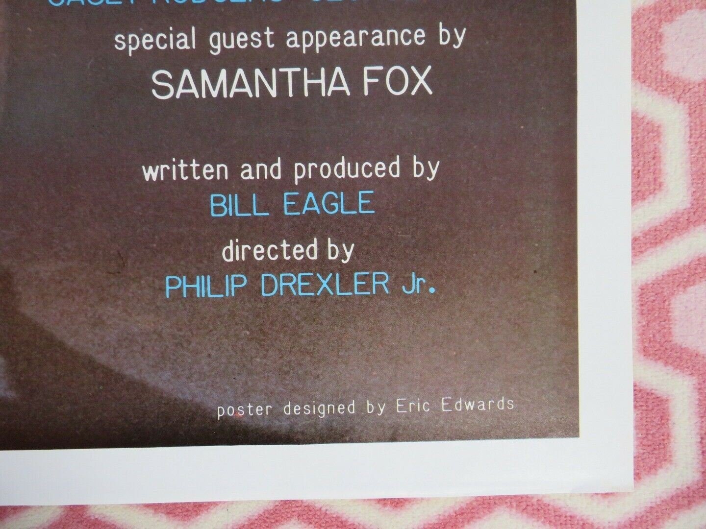 BLONDE IN BLACK SILK ADULT FOLDED US ONE SHEET POSTER S MERLE MICHAELS 1979 - Rendezvous Cinema