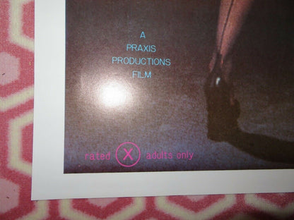 BLONDE IN BLACK SILK ADULT FOLDED US ONE SHEET POSTER S MERLE MICHAELS 1979 - Rendezvous Cinema