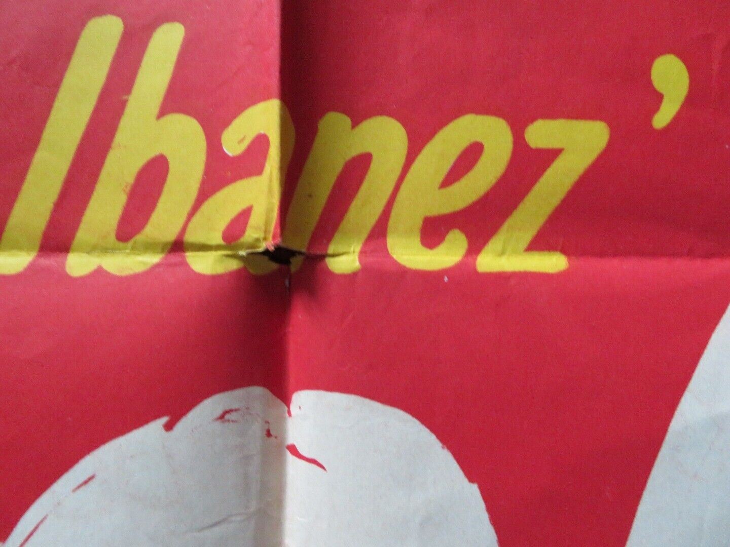 BLOOD AND SAND FOLDED US ONE SHEET POSTER TRYONE POWER RITA HAYWORTH 1941 - Rendezvous Cinema