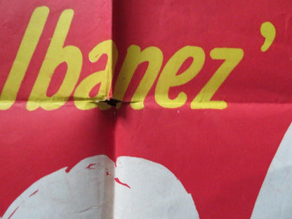 BLOOD AND SAND FOLDED US ONE SHEET POSTER TRYONE POWER RITA HAYWORTH 1941 - Rendezvous Cinema