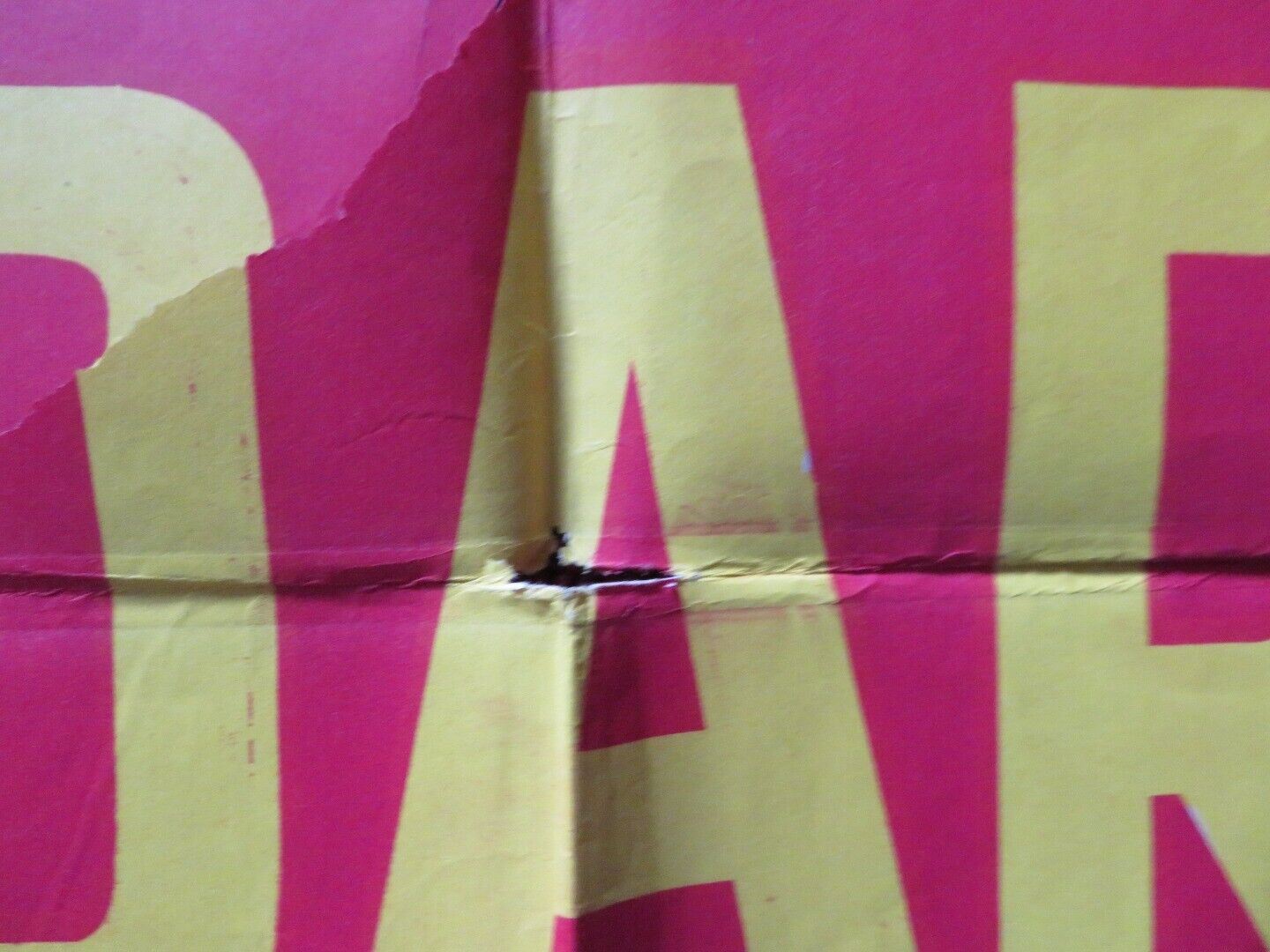 BLOOD AND SAND FOLDED US ONE SHEET POSTER TRYONE POWER RITA HAYWORTH 1941 - Rendezvous Cinema