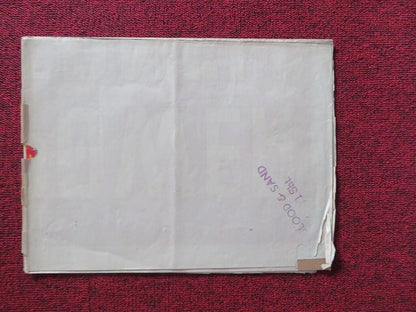 BLOOD AND SAND FOLDED US ONE SHEET POSTER TRYONE POWER RITA HAYWORTH 1941 - Rendezvous Cinema