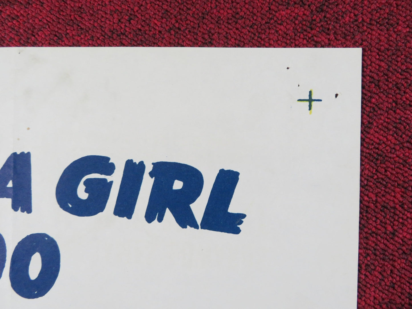 BLOOD AND STEEL FOLDED US ONE SHEET POSTER JOHN LUPTON ZIVA RODANN 1959 Rendezvous Cinema Movie posters