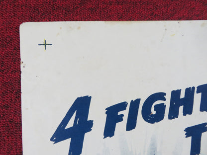 BLOOD AND STEEL FOLDED US ONE SHEET POSTER JOHN LUPTON ZIVA RODANN 1959 Rendezvous Cinema Movie posters