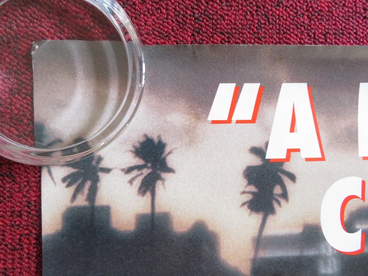 BLOOD AND WINE US VHS ONE SHEET ROLLED POSTER JACK NICHOLSON STEPHEN DORFF 1996 Rendezvous Cinema Movie posters