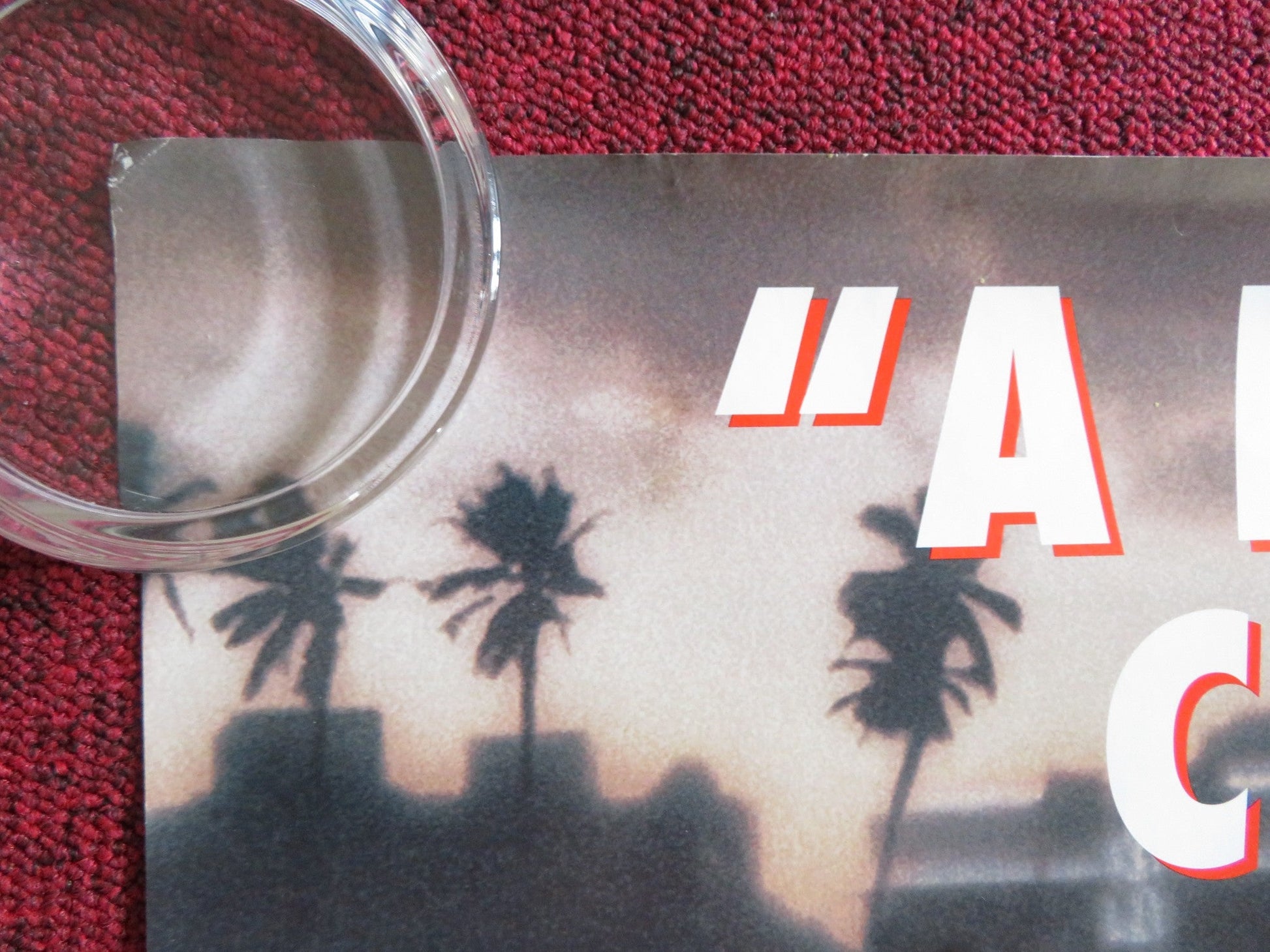 BLOOD AND WINE US VHS ONE SHEET ROLLED POSTER JACK NICHOLSON STEPHEN DORFF 1996 Rendezvous Cinema Movie posters