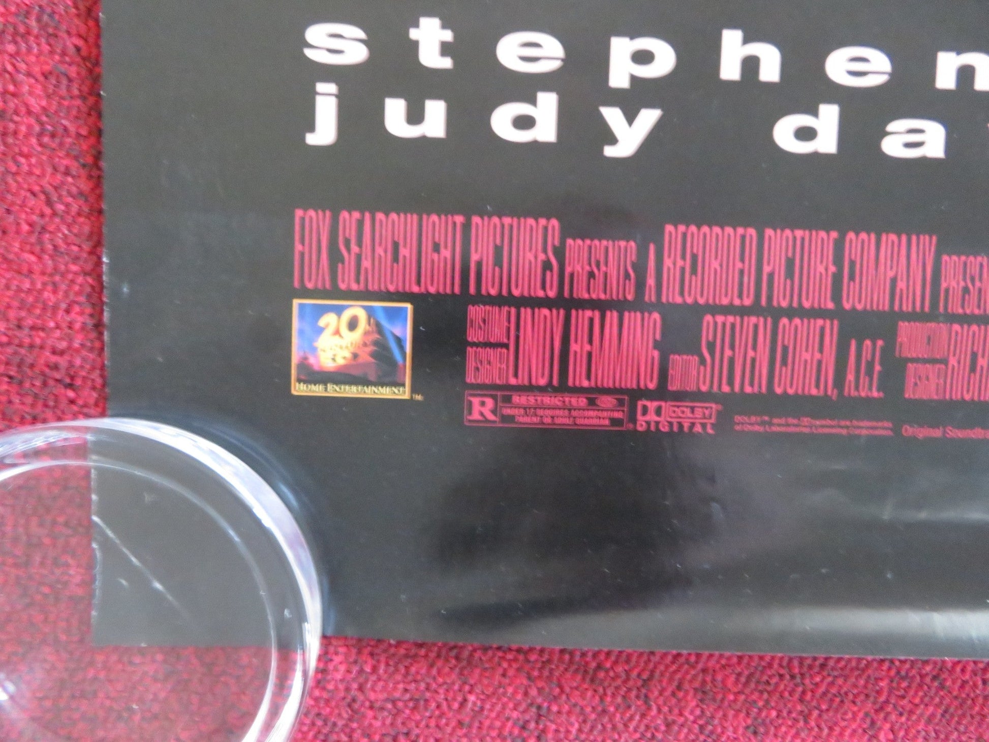 BLOOD AND WINE US VHS ONE SHEET ROLLED POSTER JACK NICHOLSON STEPHEN DORFF 1996 Rendezvous Cinema Movie posters