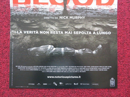 BLOOD ITALIAN LOCANDINA (27"x12.5") POSTER PAUL BETTANY STEPHEN GRAHAM 2012 - Rendezvous Cinema