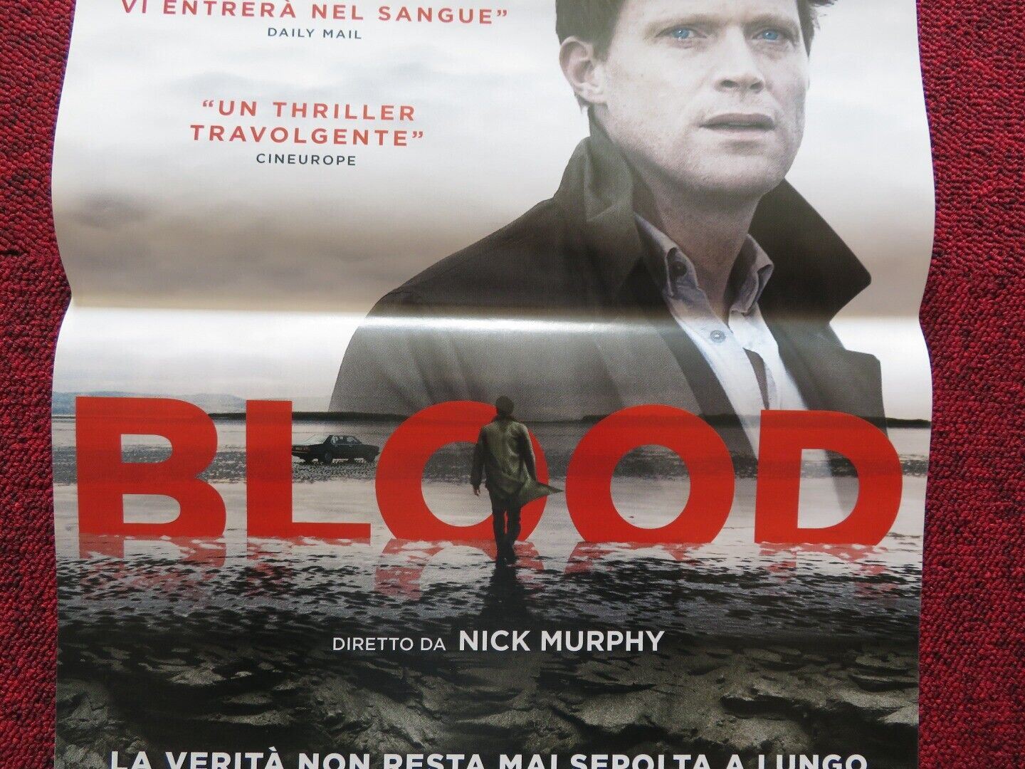 BLOOD ITALIAN LOCANDINA (27"x12.5") POSTER PAUL BETTANY STEPHEN GRAHAM 2012 - Rendezvous Cinema