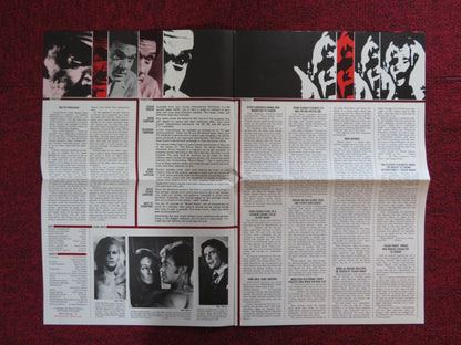 BLOOD MANIA UNCUT CROWN INTERNATIONAL FOLDED PRESS BOOK PETER CARPENTER 1970 Rendezvous Cinema Movie posters