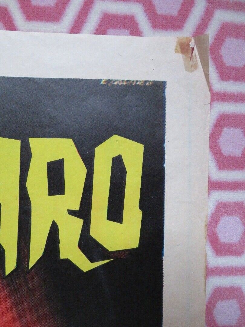 BLOOD OF VAMPIRE / II SANGUE ITALIAN 2 FOGLIO POSTER DONALD WOLFIT R1962 Movie posters