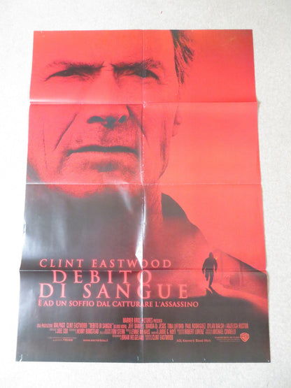 BLOOD WORK ITALIAN 2 FOGLIO POSTER CLINT EASTWOOD JEFF DANIELS 2002 Rendezvous Cinema Movie posters