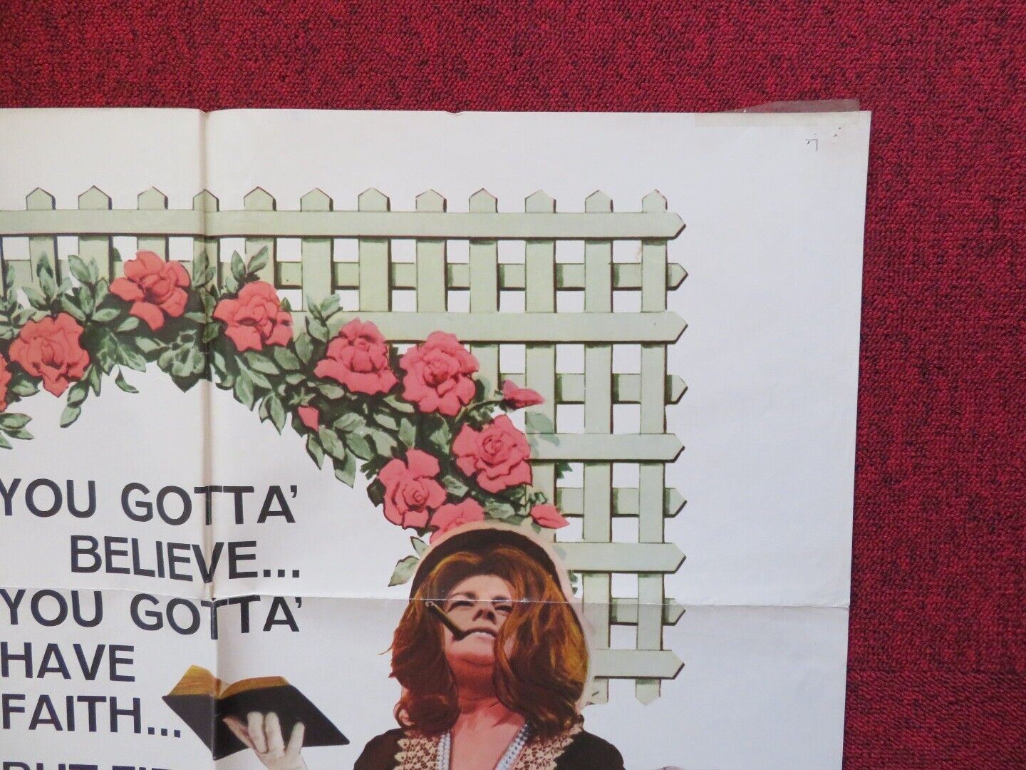 BLOODY MAMA FOLDED US ONE SHEET POSTER PAT HINGLE DON STROUD 1970 Movie posters