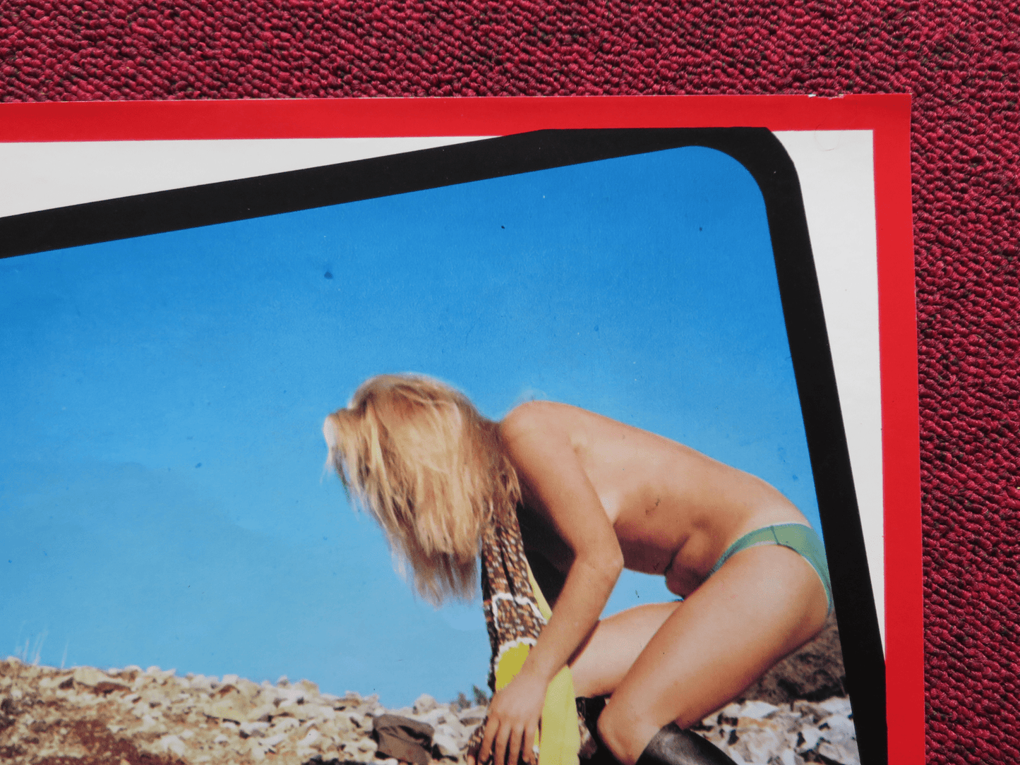 BLOODY VIRGIN - A ITALIAN FOTOBUSTA POSTER LEFT GARRYL LYN ADAMS 1975 - Rendezvous Cinema