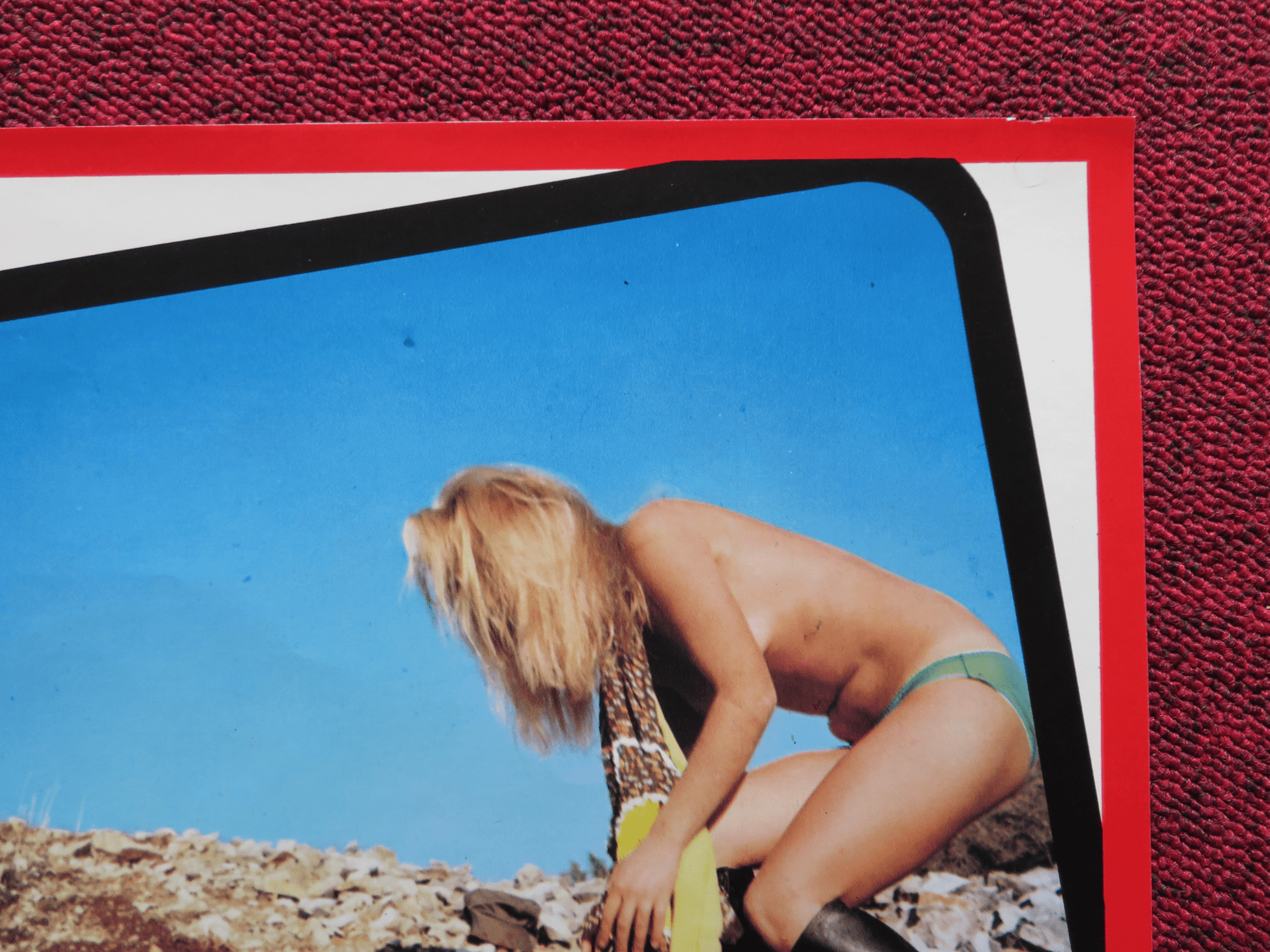 BLOODY VIRGIN - A ITALIAN FOTOBUSTA POSTER LEFT GARRYL LYN ADAMS 1975 - Rendezvous Cinema