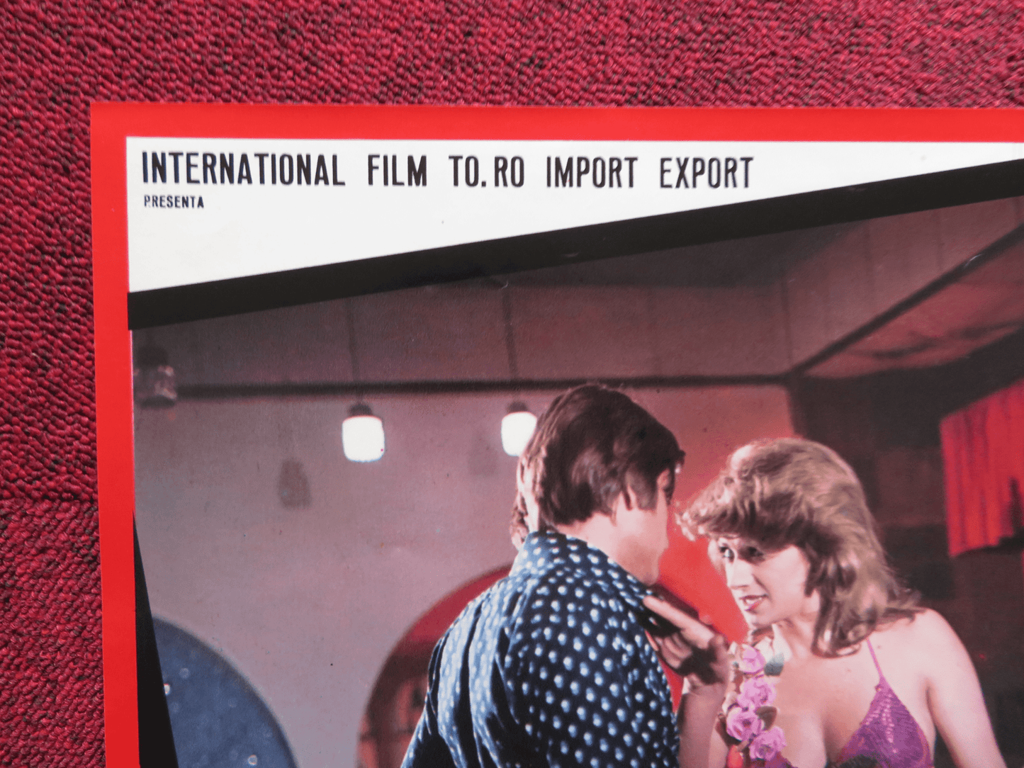 BLOODY VIRGIN - C ITALIAN FOTOBUSTA POSTER LEFT GARRYL LYN ADAMS 1975 Rendezvous Cinema Movie posters
