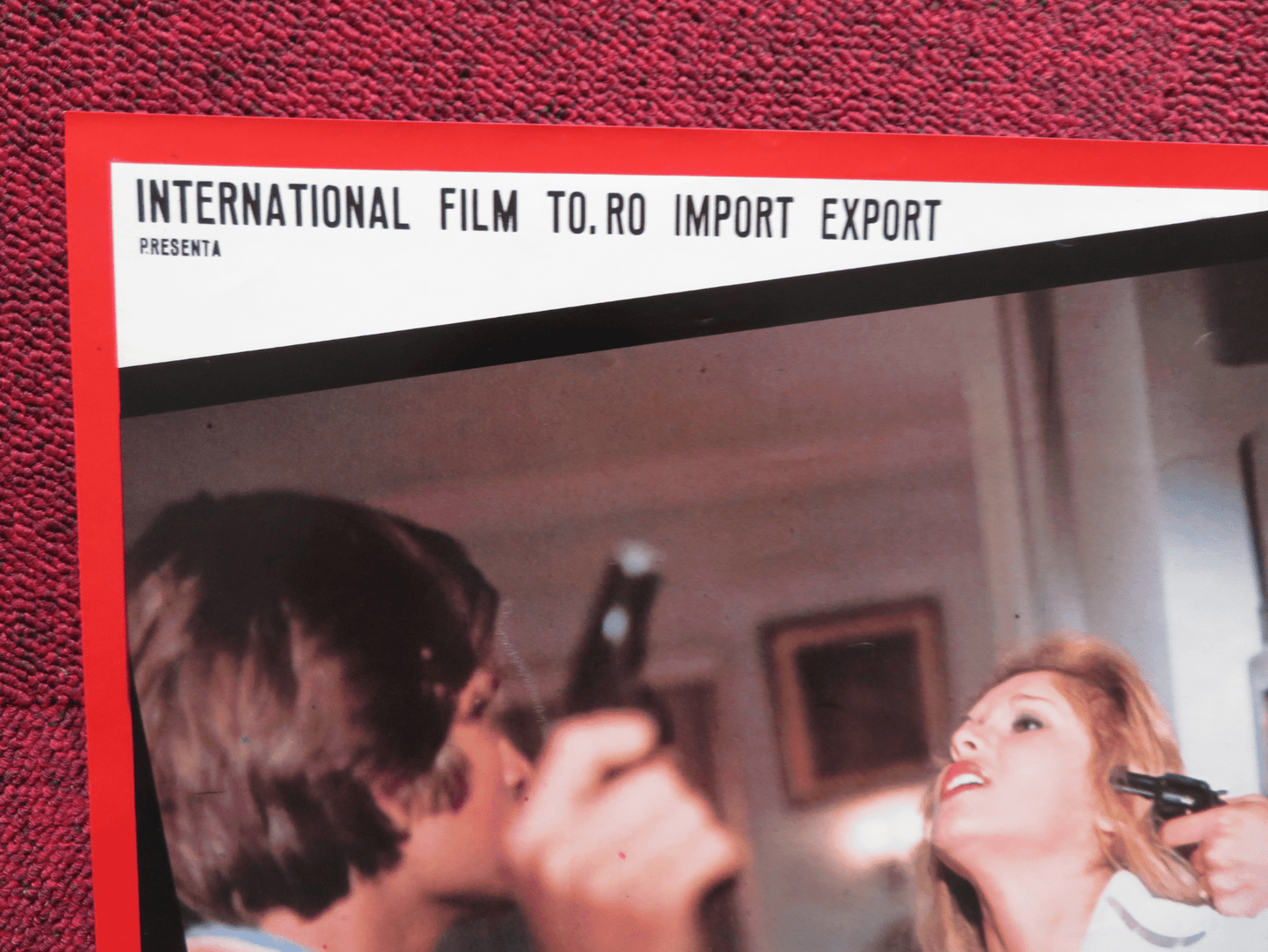 BLOODY VIRGIN - E ITALIAN FOTOBUSTA POSTER LEFT GARRYL LYN ADAMS 1975 Rendezvous Cinema Movie posters