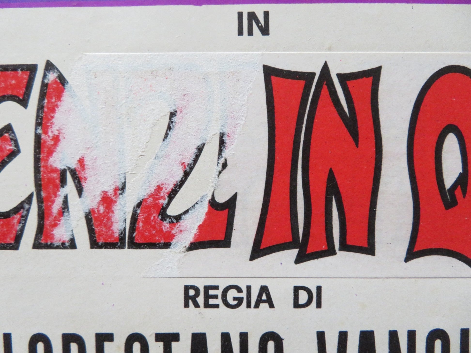 BLOW HOT BLOW COLD - A ITALIAN LOCANDINA POSTER GIULIANO GEMMA B. ANDERSSON 1969 Rendezvous Cinema Movie posters