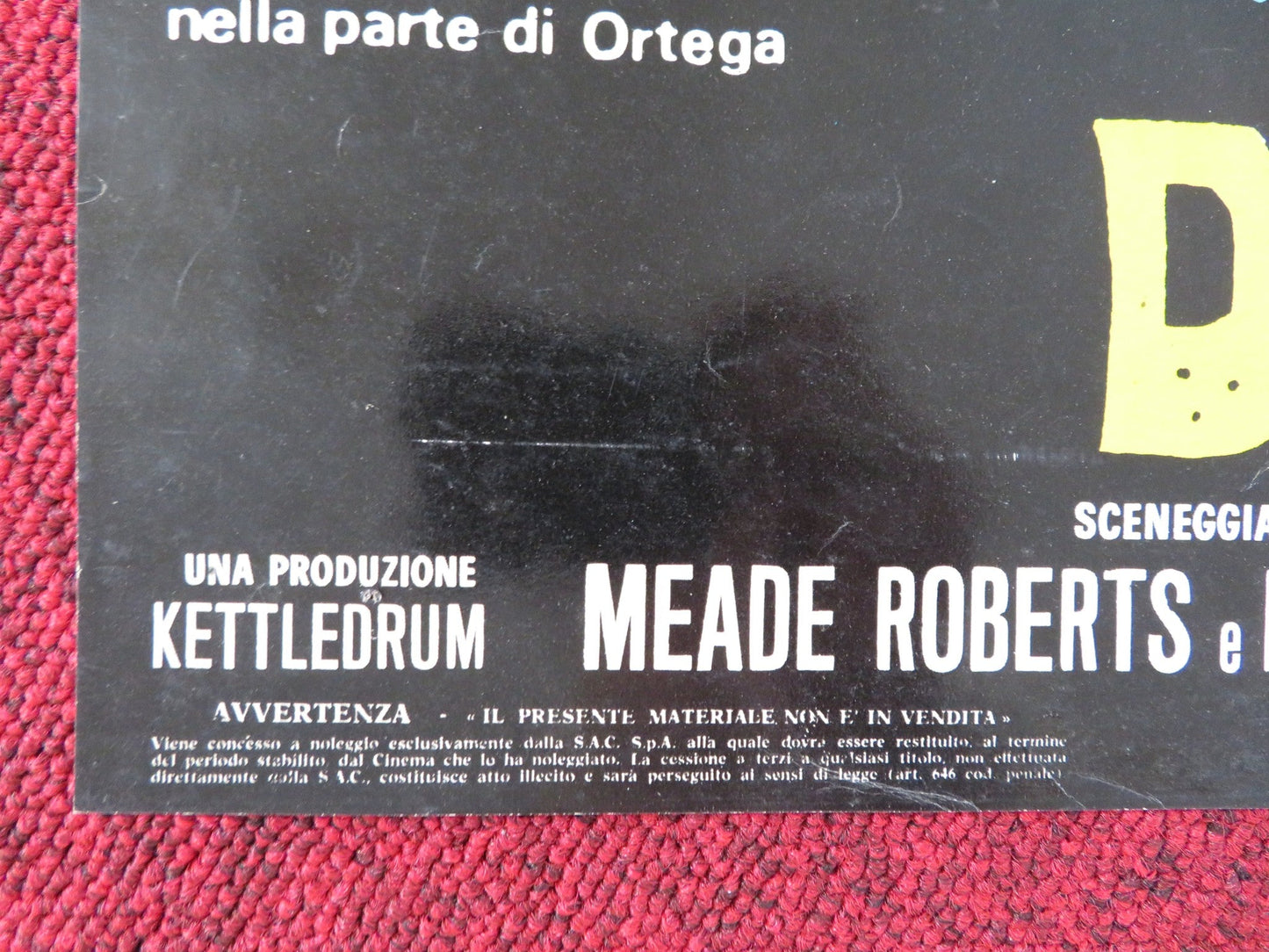 BLUE - A ITALIAN FOTOBUSTA POSTER TERENCE STAMP JOANNA PETTET 1968 Rendezvous Cinema Movie posters