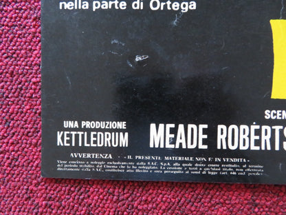 BLUE - C ITALIAN FOTOBUSTA POSTER TERENCE STAMP JOANNA PETTET 1968 Rendezvous Cinema Movie posters