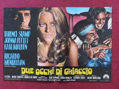 BLUE - C ITALIAN FOTOBUSTA POSTER TERENCE STAMP JOANNA PETTET 1968 Rendezvous Cinema Movie posters