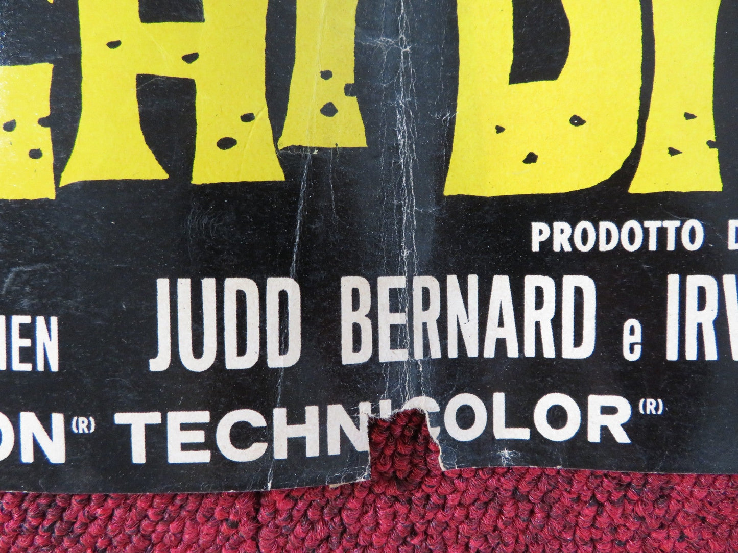 BLUE - C ITALIAN FOTOBUSTA POSTER TERENCE STAMP JOANNA PETTET 1968 Rendezvous Cinema Movie posters