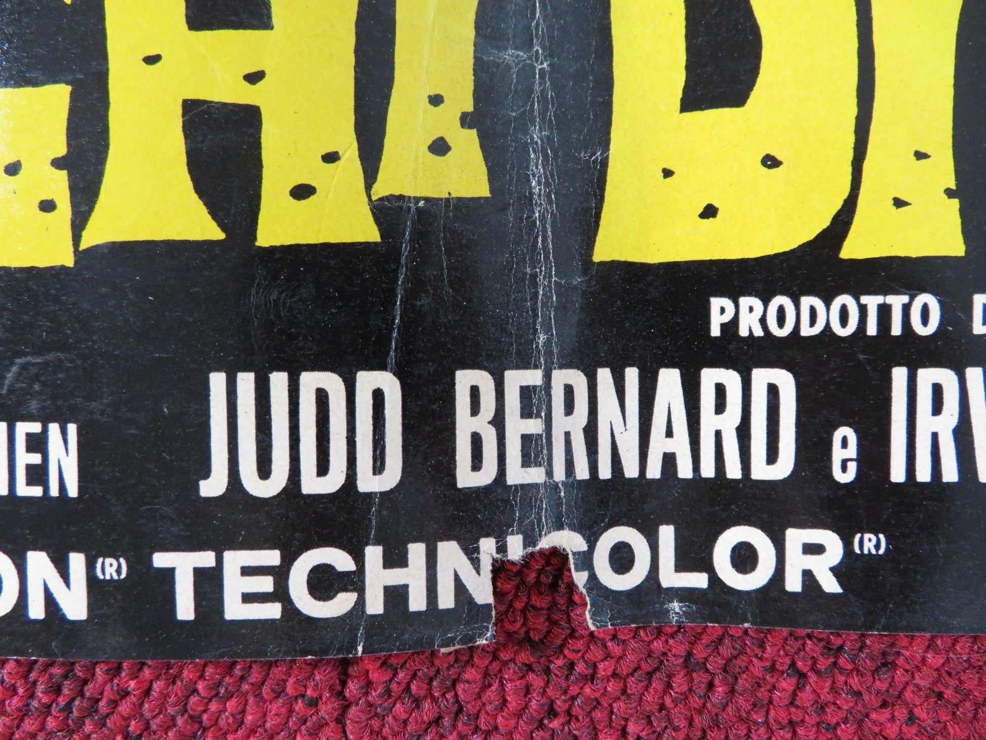 BLUE - C ITALIAN FOTOBUSTA POSTER TERENCE STAMP JOANNA PETTET 1968 Rendezvous Cinema Movie posters