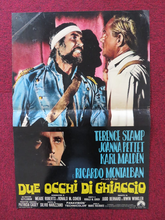 BLUE - E ITALIAN FOTOBUSTA POSTER TERENCE STAMP JOANNA PETTET 1968 Rendezvous Cinema Movie posters