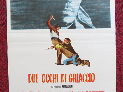 BLUE ITALIAN LOCANDINA POSTER TERENCE STAMP JOANNA PETTET 1968 Rendezvous Cinema Movie posters