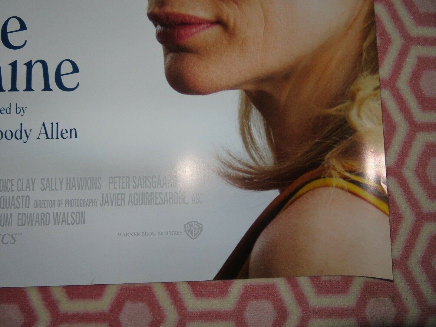 BLUE JASMINE QUAD (30"x 40") ROLLED POSTER WOODY ALLEN ALEC BALDWIN C.BLANCHETT - Rendezvous Cinema