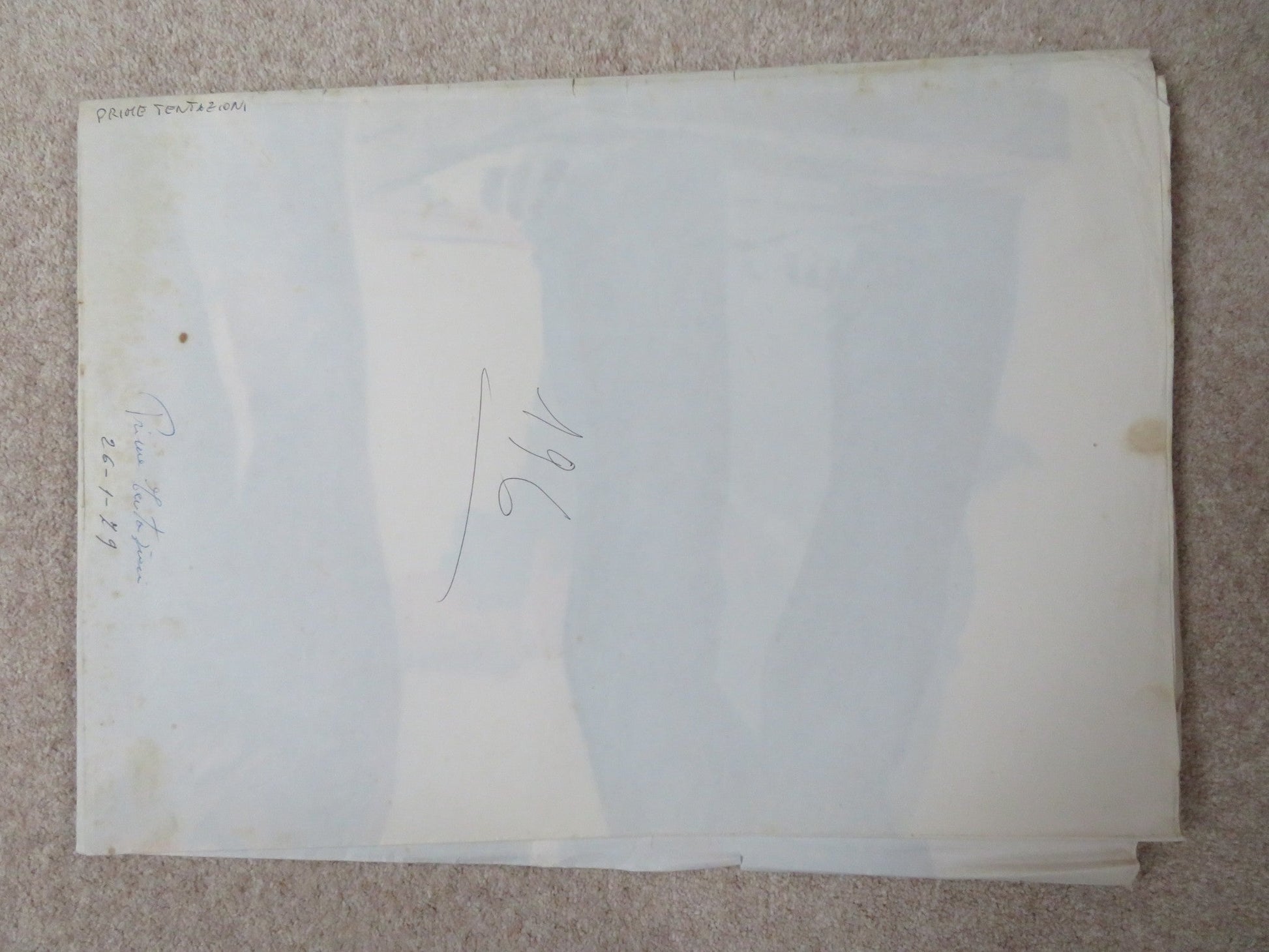 BLUE JEANS ITALIAN 2 FOGLIO POSTER GILLES BUDIN MICHEL GIBERT 1977 Rendezvous Cinema Movie posters
