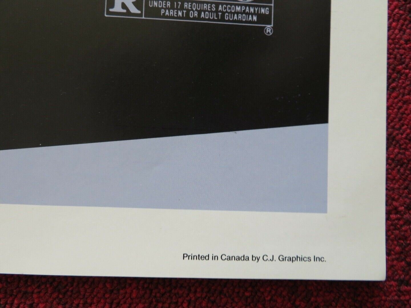 BLUE MONKEY US ONE SHEET ROLLED POSTER IVAN E.ROTH STEVE RAILSBACK 1987 Movie posters