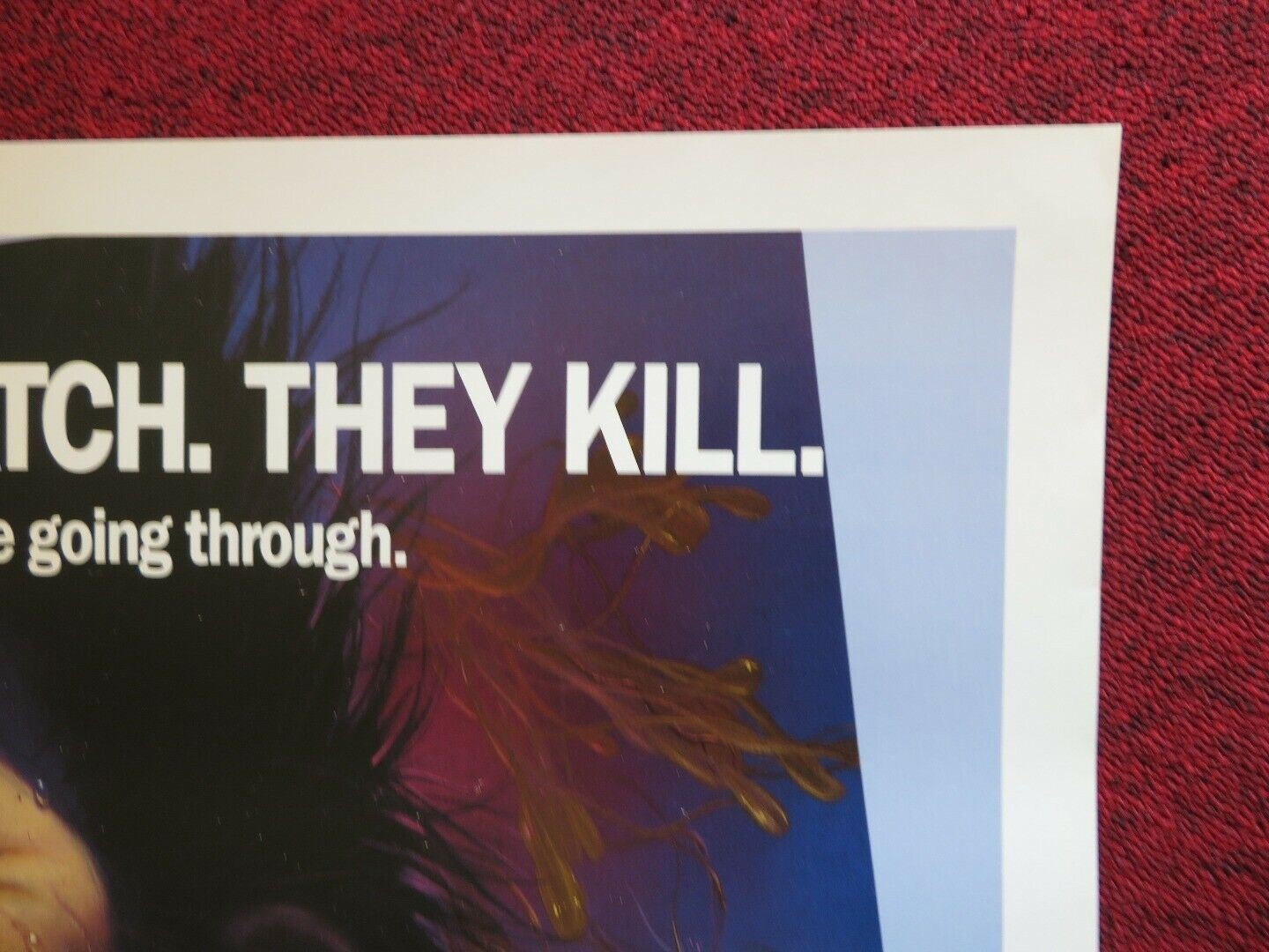 BLUE MONKEY US ONE SHEET ROLLED POSTER WILLIAM FRUET STEVE RAILSBACK 1987 Movie posters