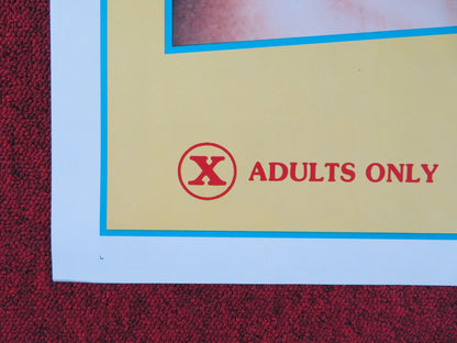 BLUE RIBBON BLUE US TRI FOLDED ONE SHEET ROLLED POSTER SEKA VERONICA HART 1985 Rendezvous Cinema Movie posters