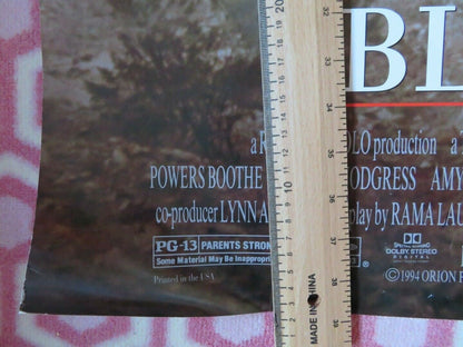 BLUE SKY US ONE SHEET ROLLED POSTER JESSICA LANGE TOMMY LEE JONES '94 Movie posters