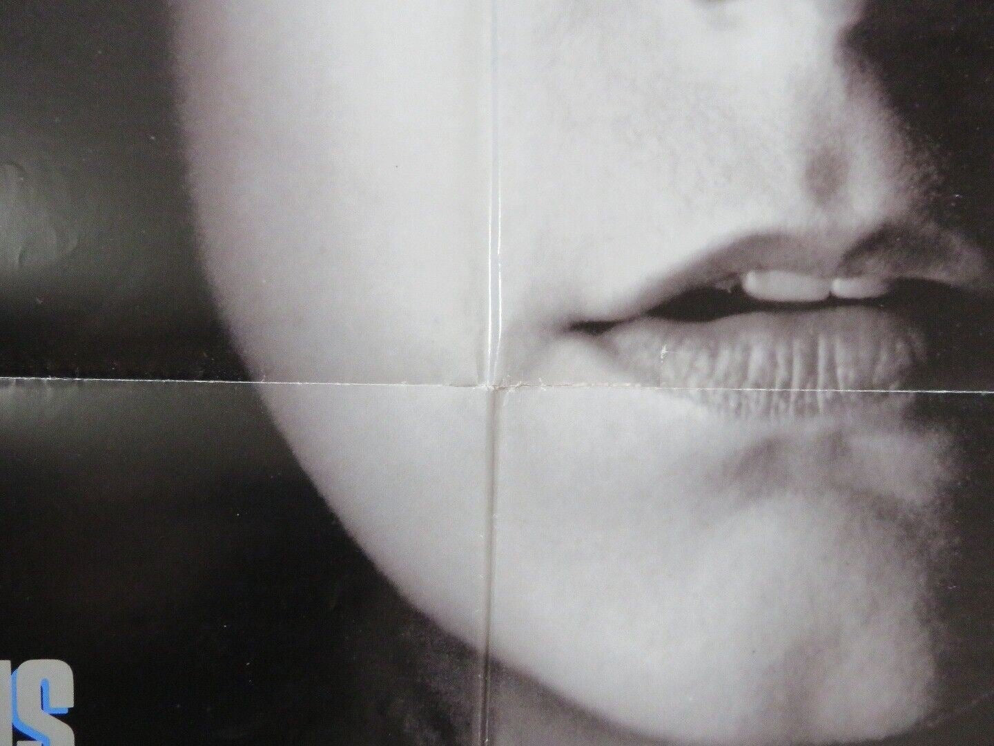 BLUE STEEL FOLDED US ONE SHEET POSTER JAMIE LEE CURTIS RON SILVER 1990 Movie posters