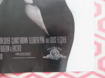 BLUE STEEL FOLDED US ONE SHEET POSTER JAMIE LEE CURTIS RON SILVER 1990 Movie posters