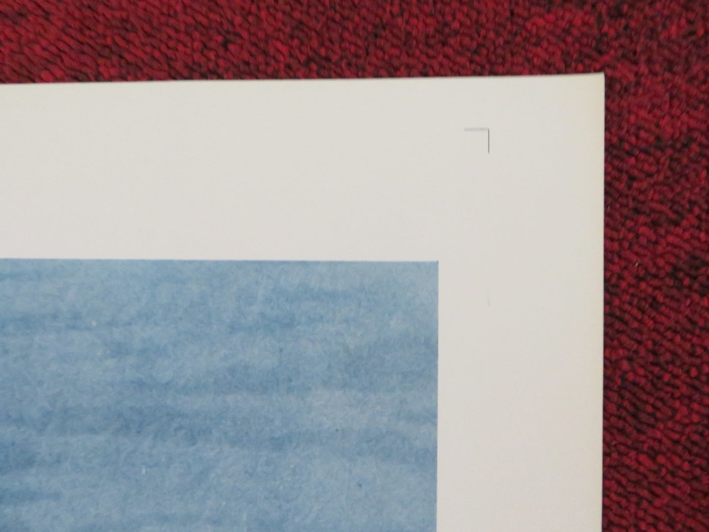 BLUE - STYLE B FOLDED US ONE SHEET POSTER TERENCE STAMP JOANNA PETTET 1968 Rendezvous Cinema Movie posters