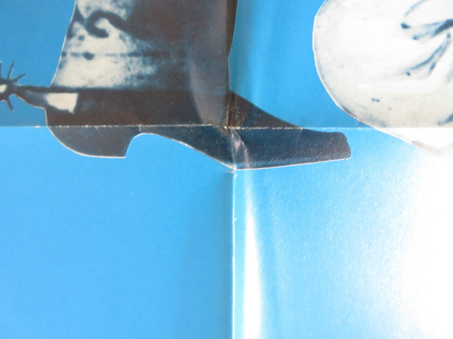 BLUE - STYLE B FOLDED US ONE SHEET POSTER TERENCE STAMP JOANNA PETTET 1968 Rendezvous Cinema Movie posters