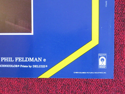 BLUE THUNDER - B ITALIAN FOTOBUSTA POSTER ROY SCHEIDER WARREN OATES 1983 Rendezvous Cinema Movie posters