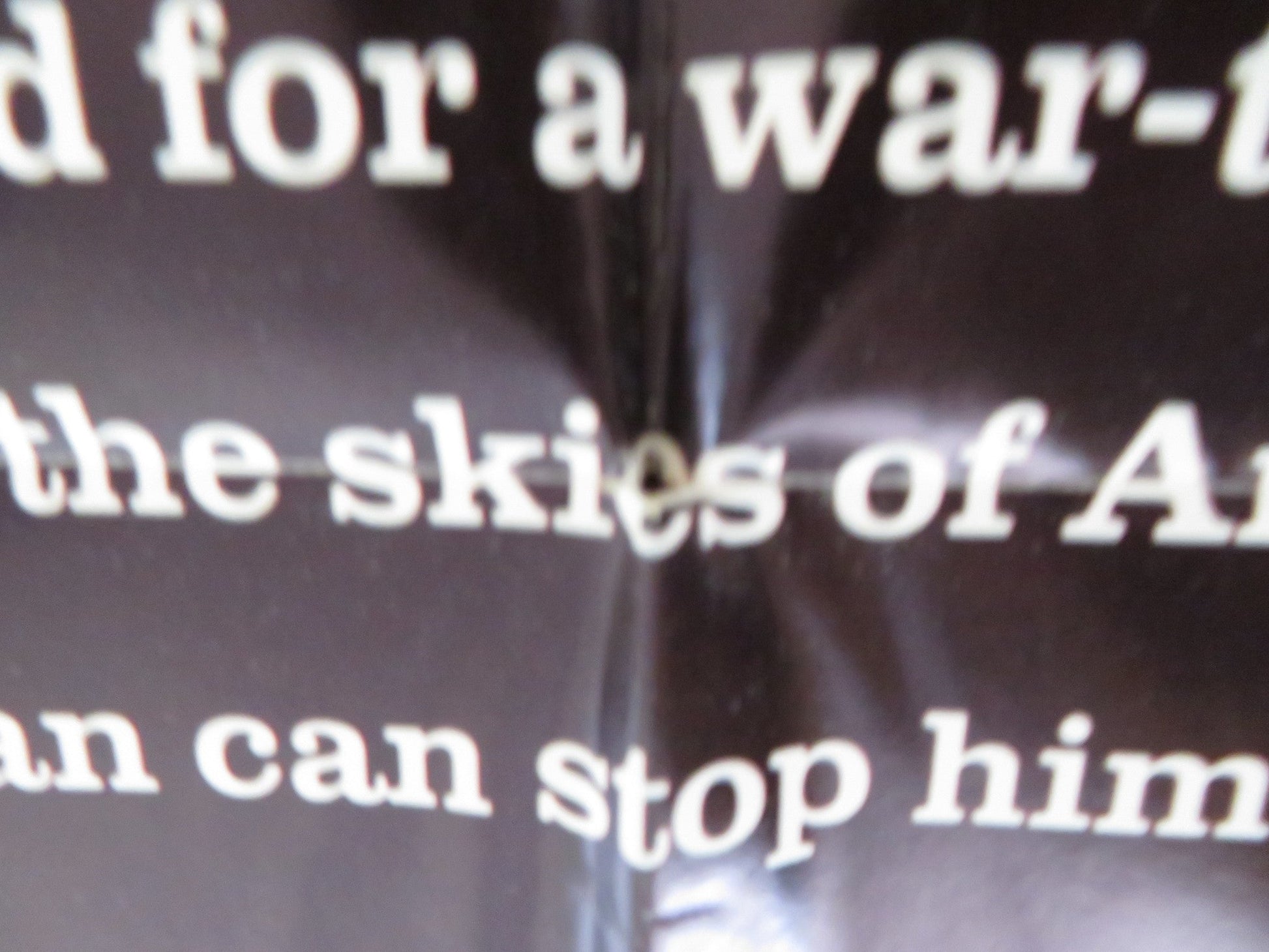 BLUE THUNDER FOLDED US ONE SHEET POSTER WARREN OATS ROY SCHEIDER 1983 Rendezvous Cinema Movie posters