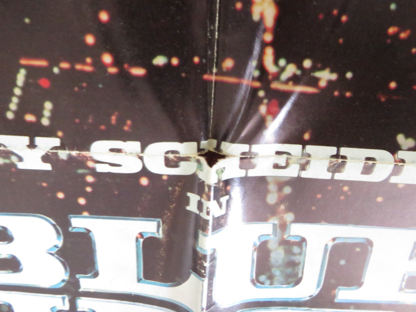 BLUE THUNDER FOLDED US ONE SHEET POSTER WARREN OATS ROY SCHEIDER 1983 Rendezvous Cinema Movie posters