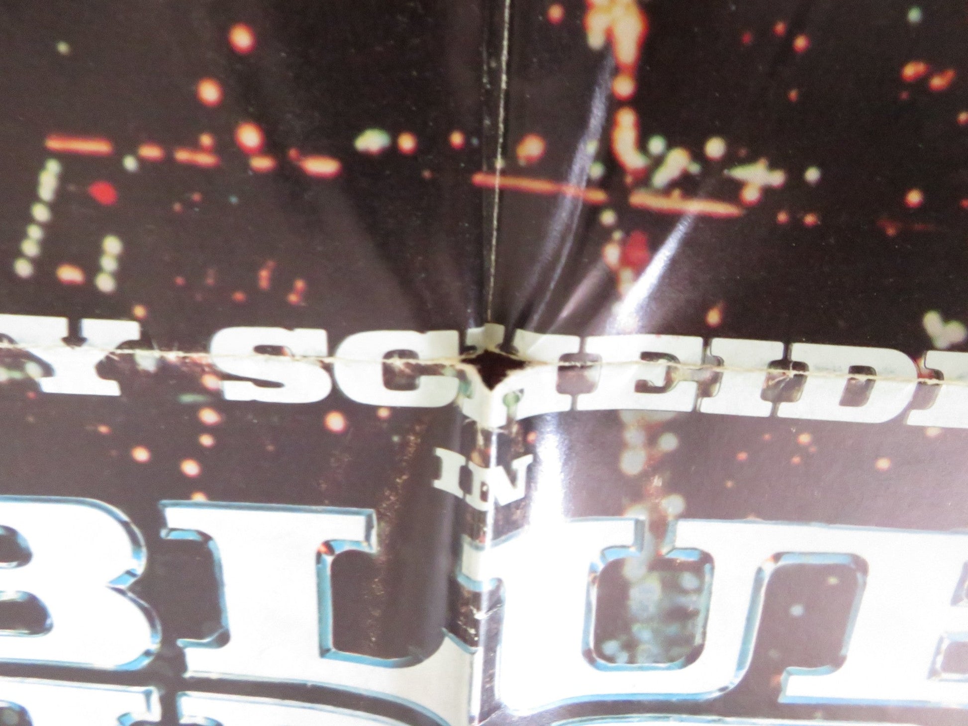 BLUE THUNDER FOLDED US ONE SHEET POSTER WARREN OATS ROY SCHEIDER 1983 Rendezvous Cinema Movie posters